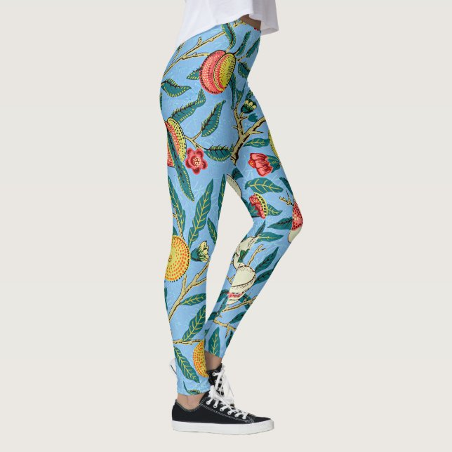 Leggings Morris - Quatre fruits, motif populaire, (Droite)