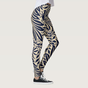 Leggings Morris - Spray, design vintage,