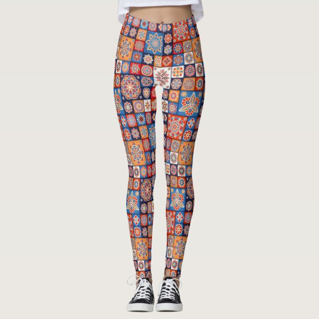 Leggings Mosaic Love (Devant)