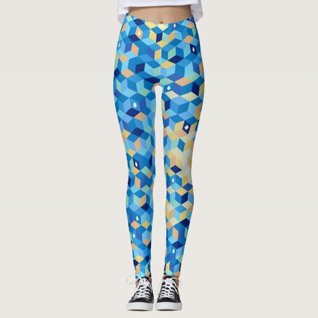 Leggings Mosaïque (Devant)