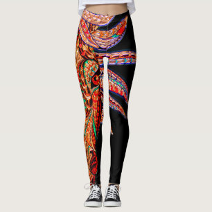 Leggings Mosaïque de bijoux de cheval