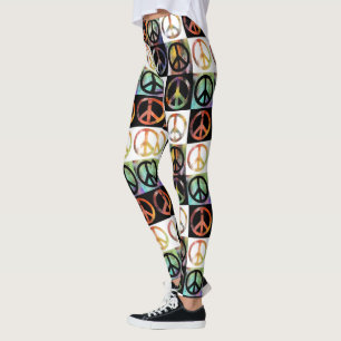 Leggings Mosaïque de signe de paix