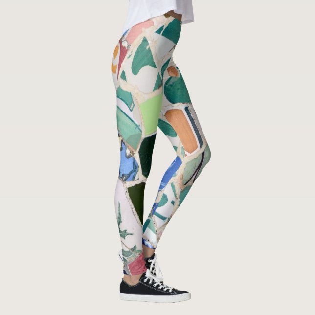 Leggings Mosaïques de Guell de parc (Droite)