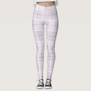 Leggings motif À damiers,08 W