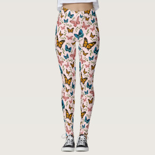 Leggings Motif à papillons