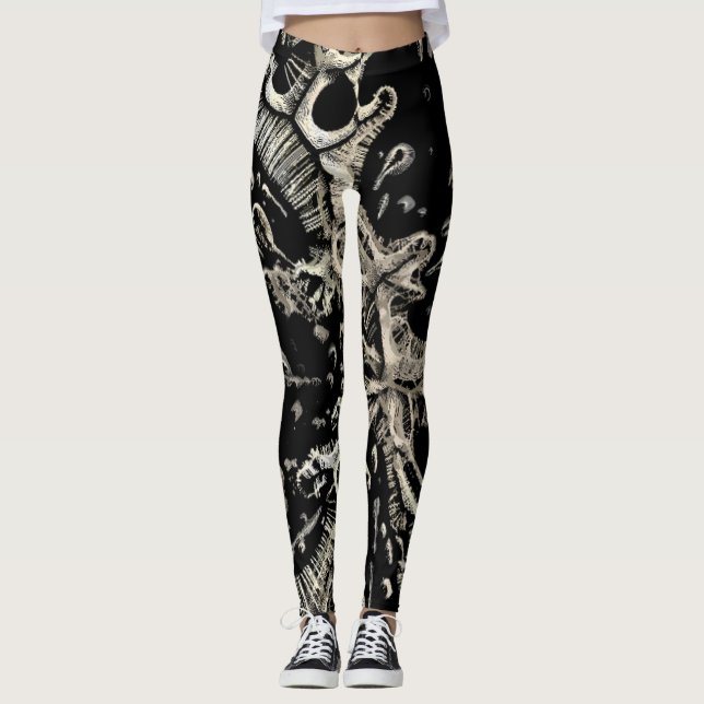 Leggings motif Abstrait (Devant)