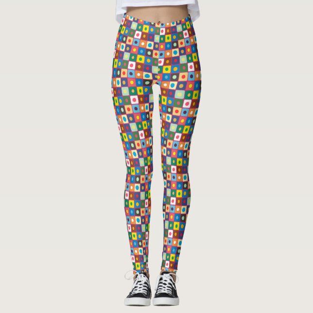 Leggings Motif Abstrait 220524 (Devant)