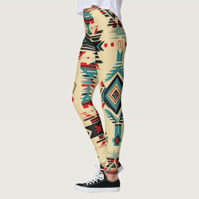Leggings Motif amérindien (Gauche)