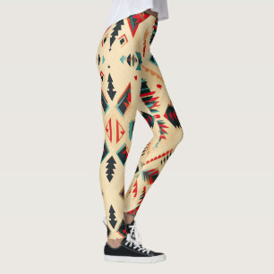 Leggings Motif amérindien