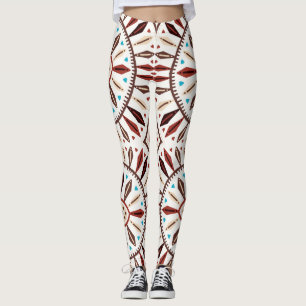 Leggings Motif amérindien