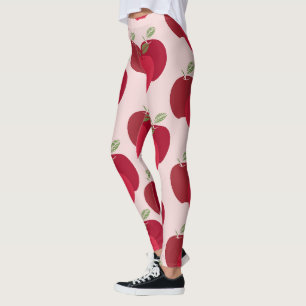 Leggings Motif Apple coloré moderne conception de la jambe