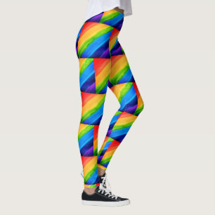 Leggings Motif arc-en-ciel