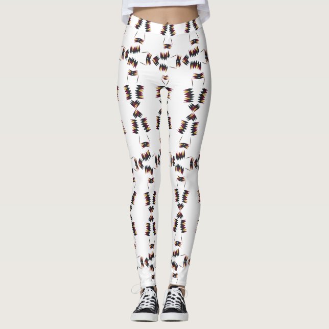 Leggings Motif autochtone du sud-ouest (Devant)