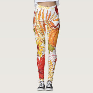 Leggings Motif automne