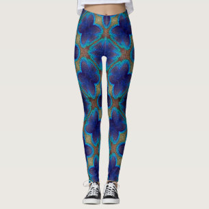 Leggings motif boho de style vintage