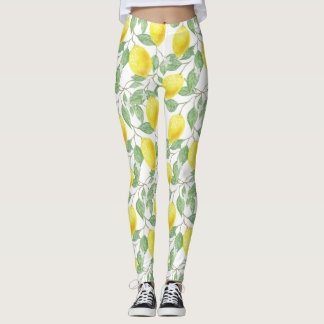 Leggings motif botanique des agrumes.Formation active