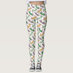 Leggings Motif Bra multicolore