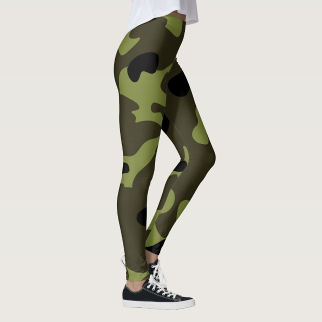 Leggings Motif Camo de l'armée (Droite)