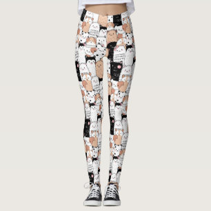 Leggings Motif chien mou