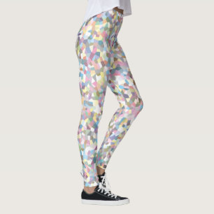 Leggings Motif Coloré Cristal