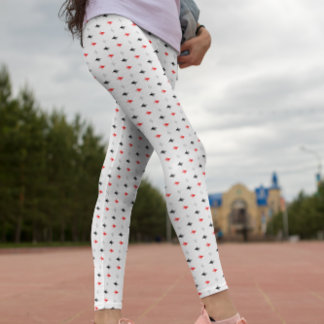 Leggings Motif coloré polygonal