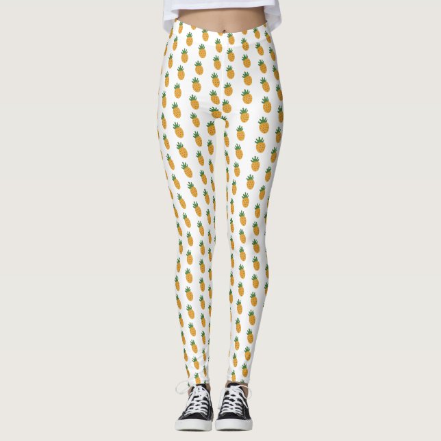 Leggings Motif d'ananas mignon | FIV de Fertilité moderne (Devant)