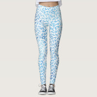 Motif d'aquarelle bleu clair