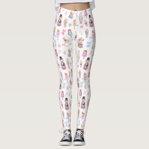 Leggings Motif de ballet Noisette Noël