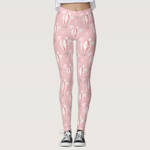 Leggings Motif de ballons roses