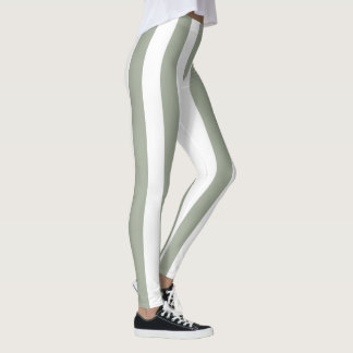 Leggings Motif de bande blanche