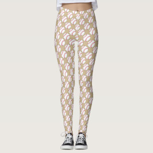 Leggings Motif de baseball