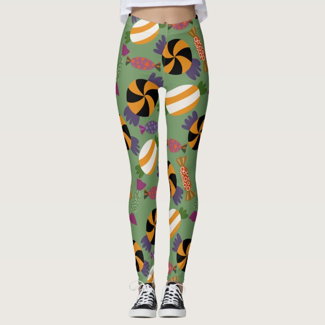 Leggings Motif de bonbons | motif Lollies | lollipop 1 (Devant)