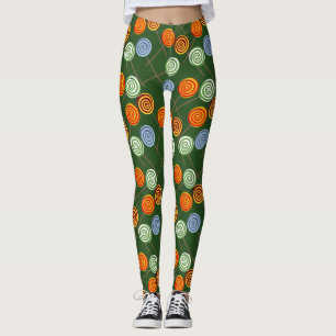 Leggings Motif de bonbons motif Lollies lollipop 22