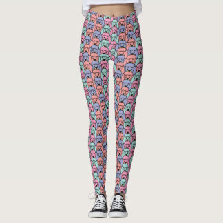 Leggings Motif de chien imprimé