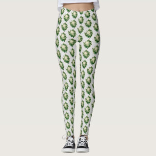 Leggings Motif de chou-fleur