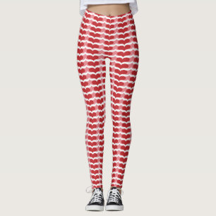 Leggings Motif de coeur