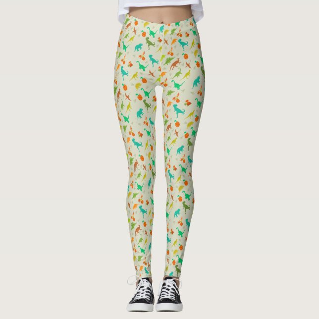 Leggings Motif de dinosaures (Devant)