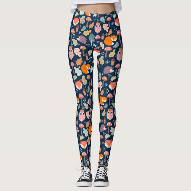 Leggings Motif de fin (Devant)