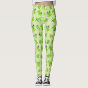Leggings Motif de grenouille, Grenouilles mignonnes, Grenou