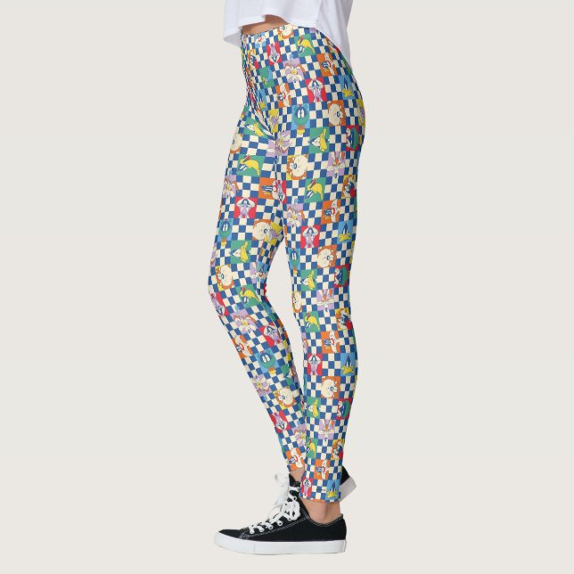 Leggings Motif de jeton couleur LOONEY TUNES™ Checker (Gauche)