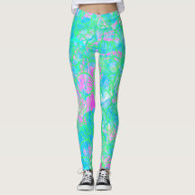 Motif de la Fête tropicale exotique Acide Néon