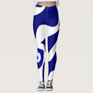 Leggings Motif de la lave de l'oeil maléfique