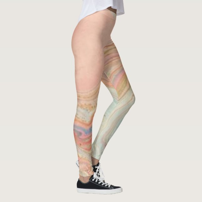 Leggings Motif de la pêche contemporaine et jeunesse (Droite)