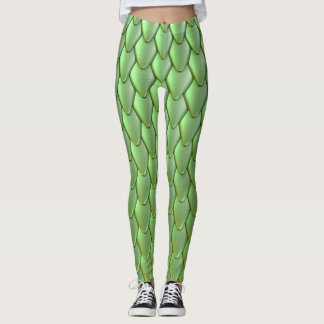 Leggings Motif de l'échelle de dragons