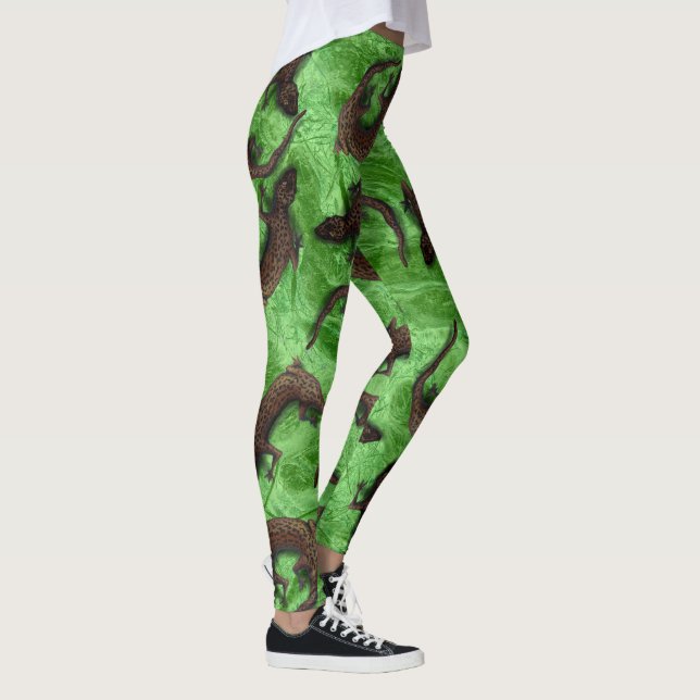Leggings MOTIF de LÉZARD par Slipperywindow (Droite)