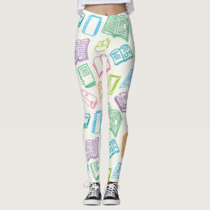 Leggings Motif de livre