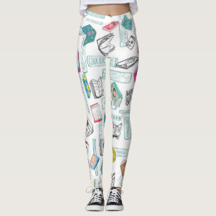 Leggings Motif de livre