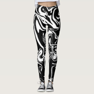 Leggings Motif de marbre