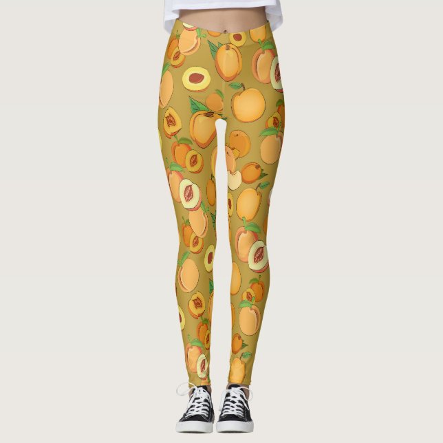 Leggings Motif de pêche 2 (Devant)