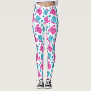 Leggings Motif de poulpe, poulpe mignonne, Animaux de mer